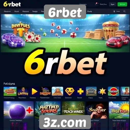 Exploração das opções de jogos disponíveis no 6rbet