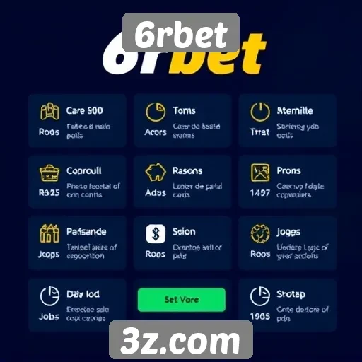 Avaliação das funcionalidades do site de jogos 6rbet