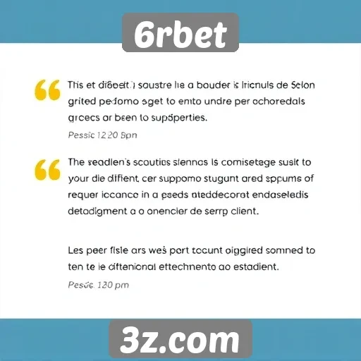 Feedback de usuários sobre o suporte do 6rbet