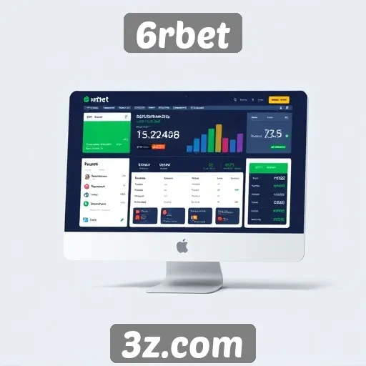 Interface de usuário e navegação no 6rbet
